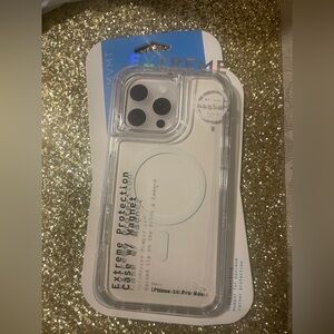 Clear Protective Case for iPhone 16 Pro Max